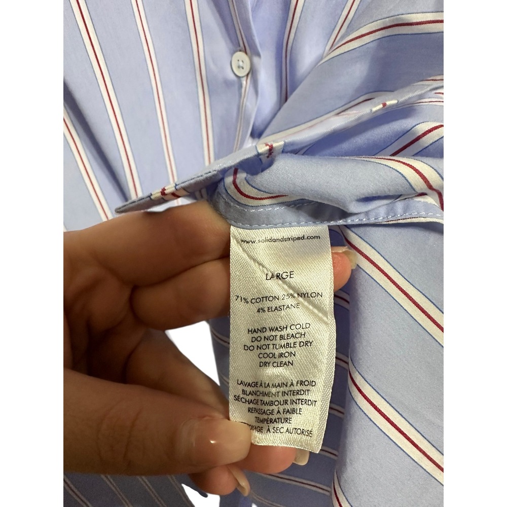 Solid & Striped Sofia Richie The Jancy Button Shi… - image 5